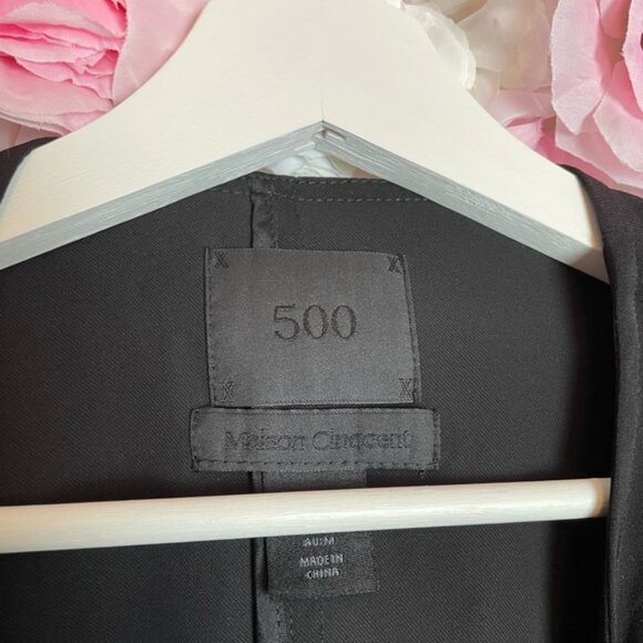 Maison Cinqcent Lightweight Long Blazer Sz M - Picture 3 of 4